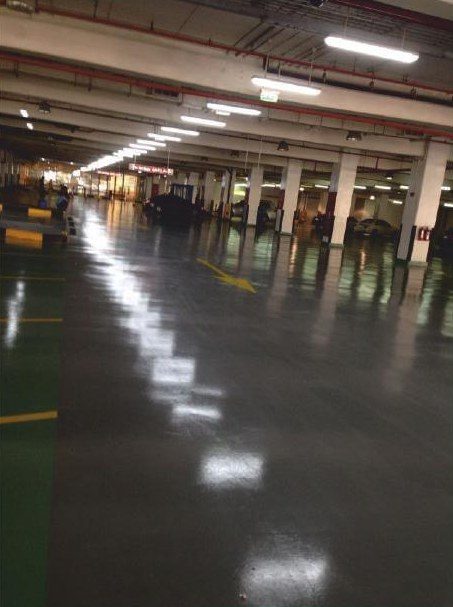 Epoxy floor finish